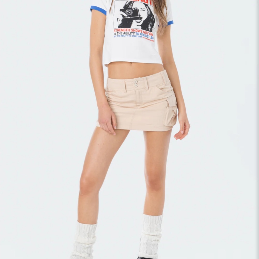 Edikted Katya cargo skirt